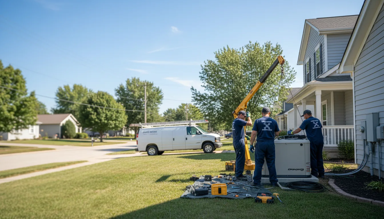 Generator Installation in Mount Sterling, IA near me